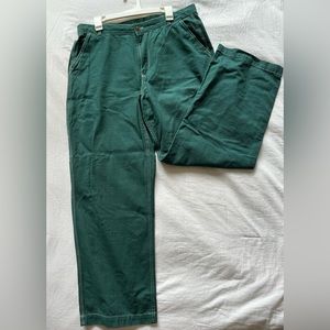 GAP Green Mid Rise Loose Carpenter Pants